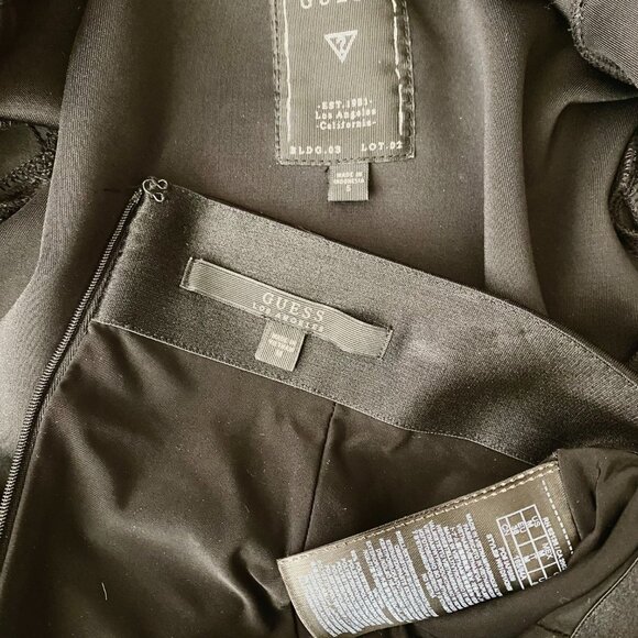 Guess - Black Moto Jacket + Skirt - Picture 13 of 13